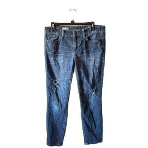 Gap 1969 Always‎ Skinny Blue Tear Size 30 Jeans